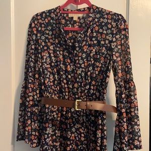 Michael Kors bell sleeve dress